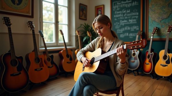 Comment choisir votre cours de guitare à Paris